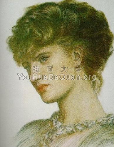 Portrait of a Lady - 但丁·加百利·罗塞蒂